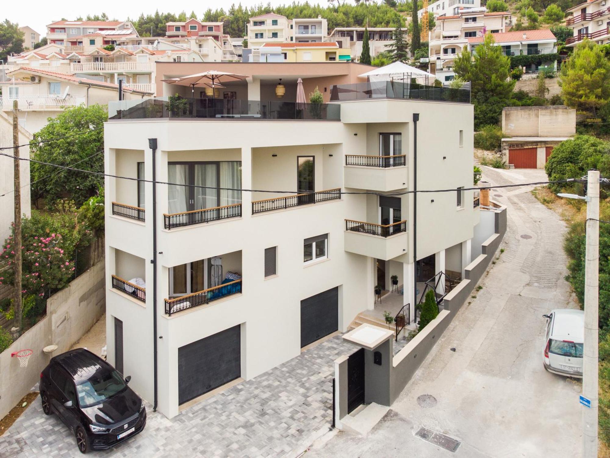 Apartament Luxury Penthouse Duće Zewnętrze zdjęcie
