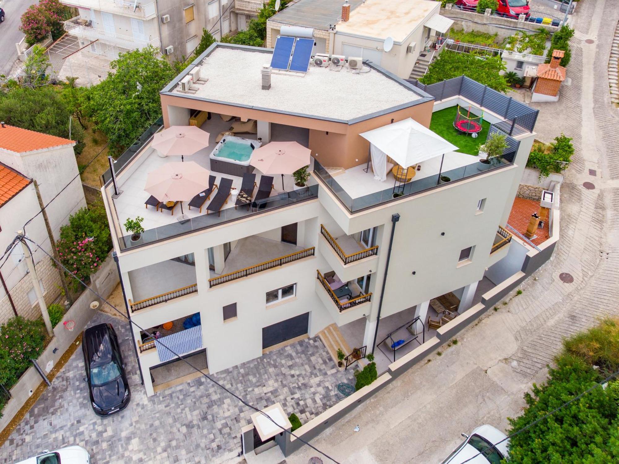 Apartament Luxury Penthouse Duće Zewnętrze zdjęcie
