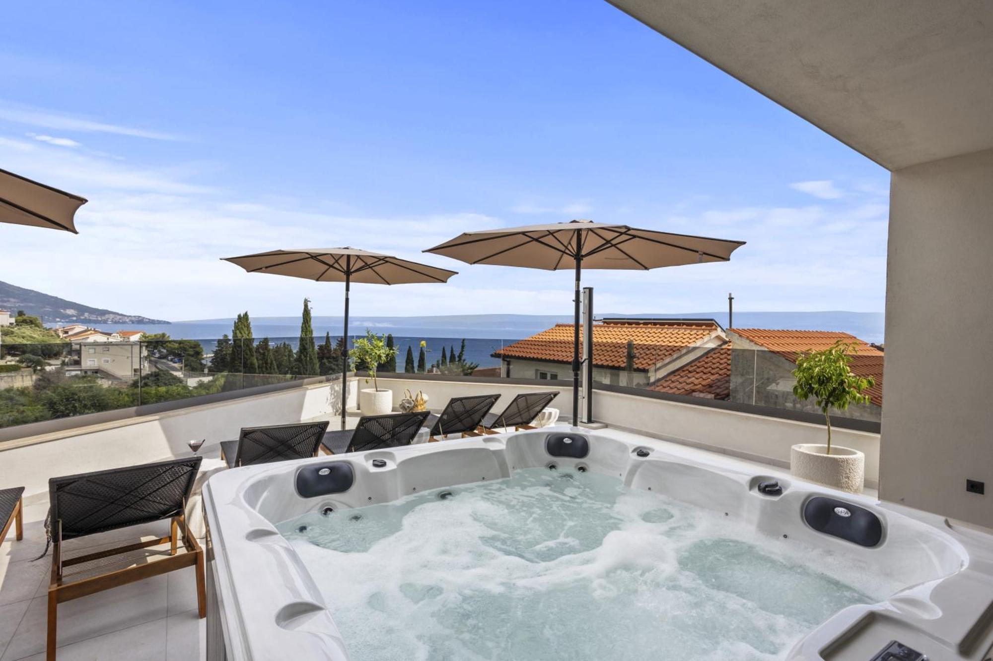Apartament Luxury Penthouse Duće Zewnętrze zdjęcie